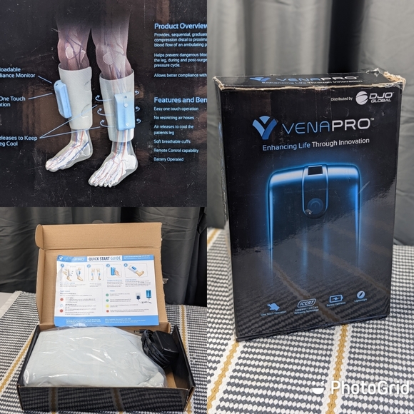 DJO Other - DJO Global VenaPro vascular therapy compression, legs, dual, calf, dvt, massage
